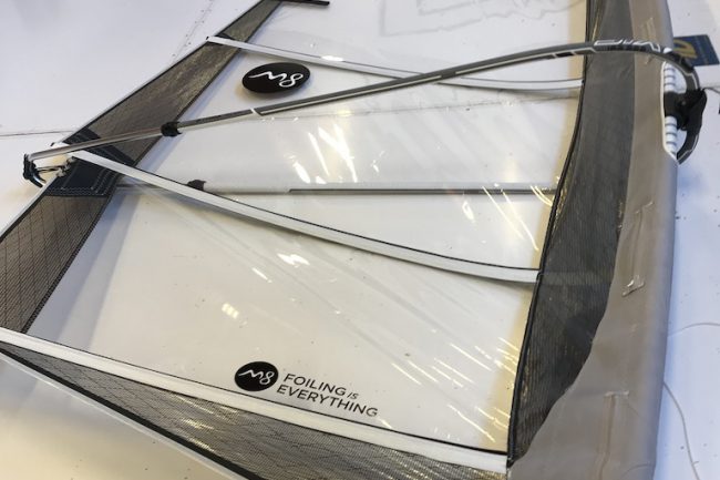 First rigging in the loft